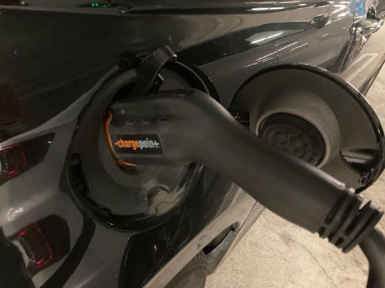 EV charger at Westfield UTC - 24 Hour Fitness
