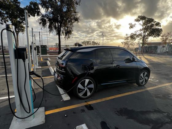 EV charger at Pepper Park