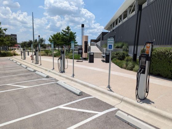 EV charger at AUSTIN FC