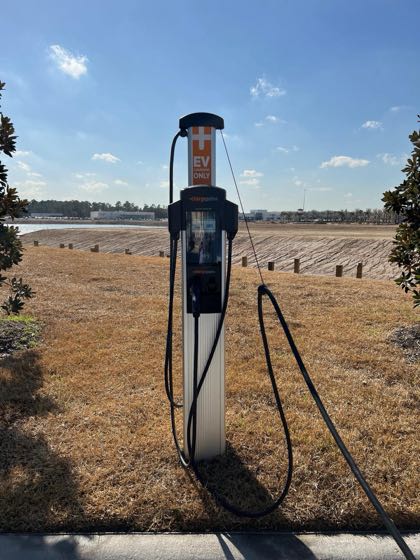 EV charger at HOUGO CHARGE HOUGO CHARGE