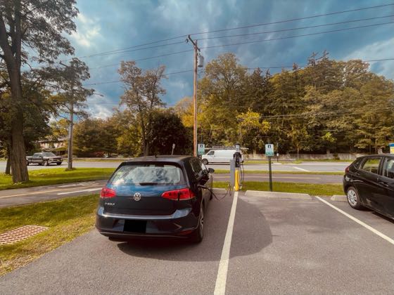 EV charger at Albany County Rail Trail/S. Pearl St. 1