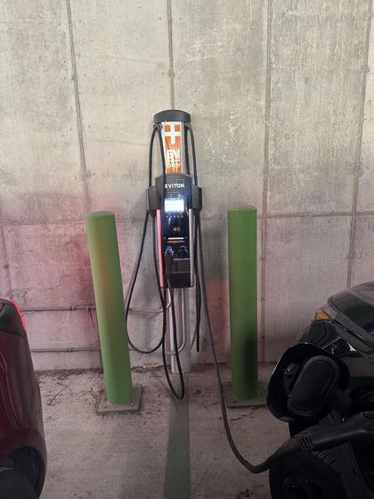 EV charger at 2323 Crossroads Dr Building