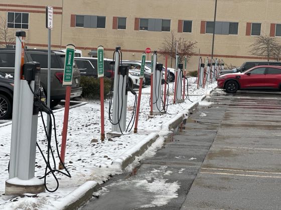 EV charger at GHMC PARKINGGARAGE3