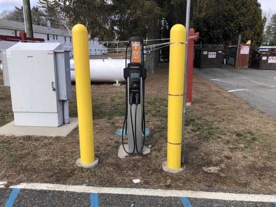 EV charger at BOWLING4FUN STATION1