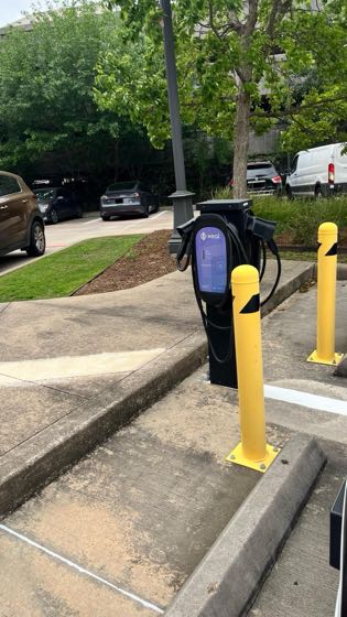 EV charger at Belmont Village Hunters Creek