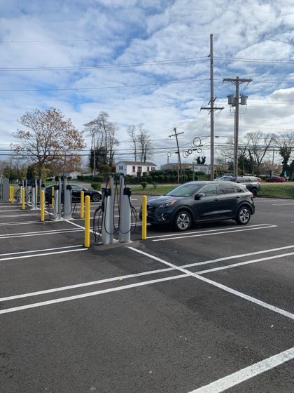 EV charger at Target