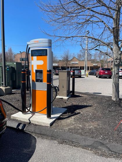 EV charger at Torrington Hyundai