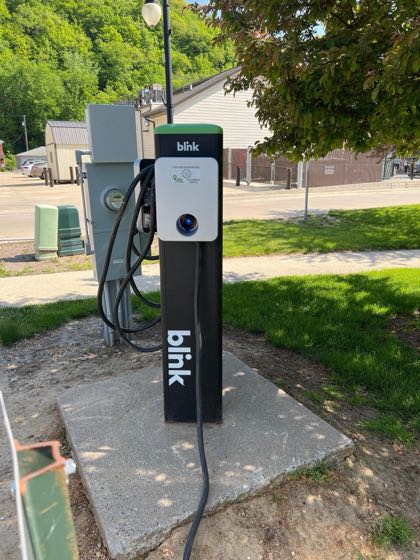 EV charger at ACEC Harpers Ferry