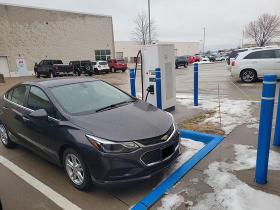 EV charger at Billion Chevrolet Buick GMC Cadillac