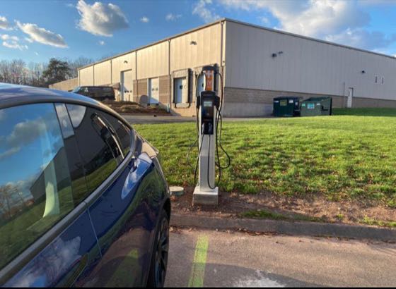 EV charger at Precision Punch & Tooling