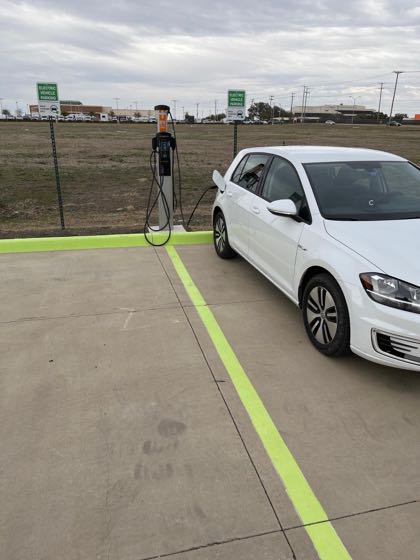 EV charger at SpringHill Suites by Marriott