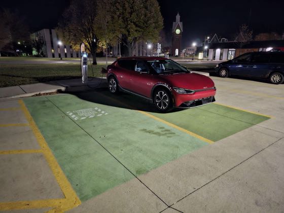 EV charger at Coldwater Area Chamber of Commerce