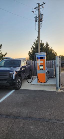 EV charger at Causeway Hyundai