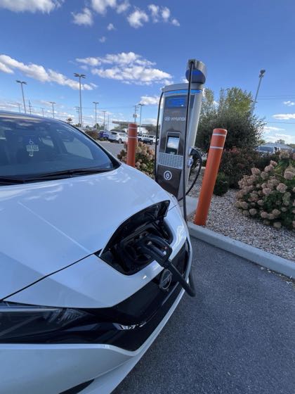 EV charger at Ray Skillman Southside Hyundai