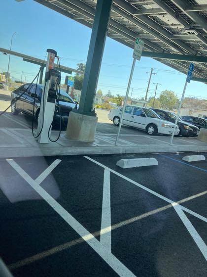 EV charger at Youth Learning Activity Center