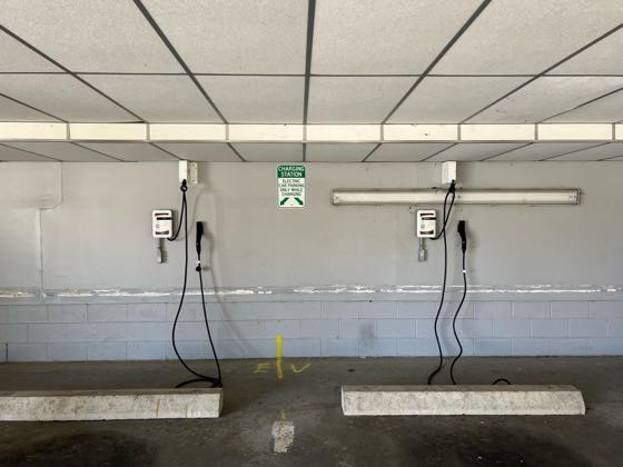 EV charger at The Farmington Inn & Suites