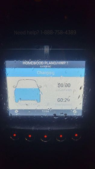 EV charger at Homewood Suites by Hilton Plano-Richardson