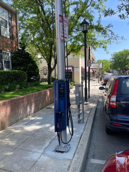 EV charger at 145 N Narberth Ave
