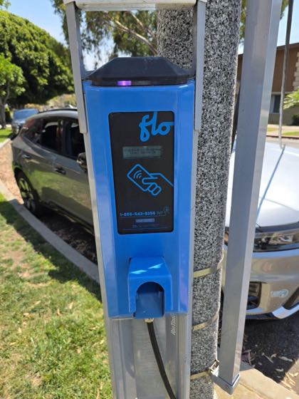EV charger at Baywater Ave & W 28th St Parking