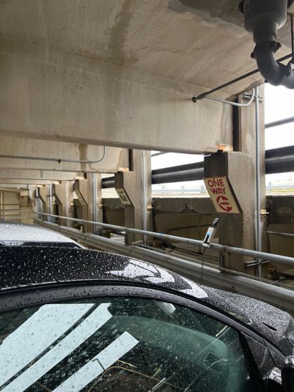 EV charger at George Street Garage