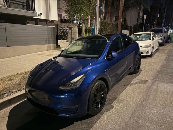 EV charger at Morton Ave & N Bancroft St Parking