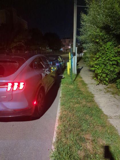 EV charger at 2 Warren St Parking