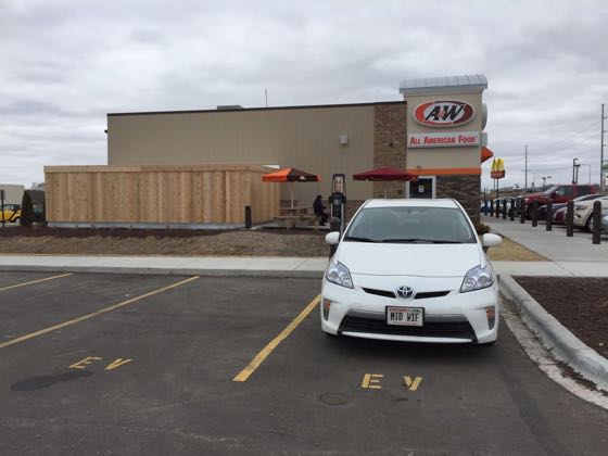 EV charger at All Stop Travel Plaza