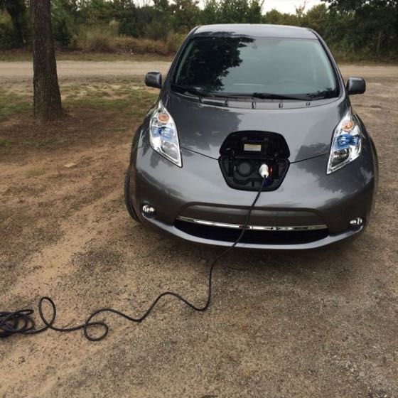 EV charger at Lakeview Landing Motel & RV Park