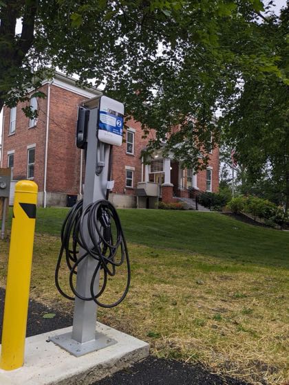 EV charger at Town of Washington Recreation