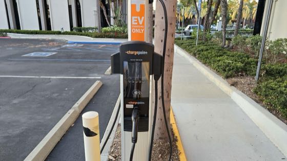 EV charger at 17822 17th St Office Building