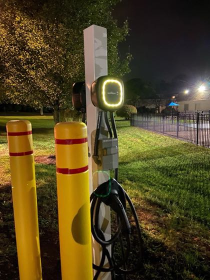 EV charger at American Soul Kitchen & Bar