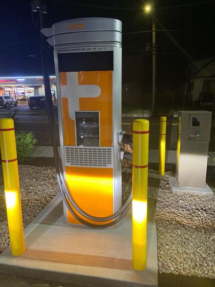 EV charger at Sunfield Apartments