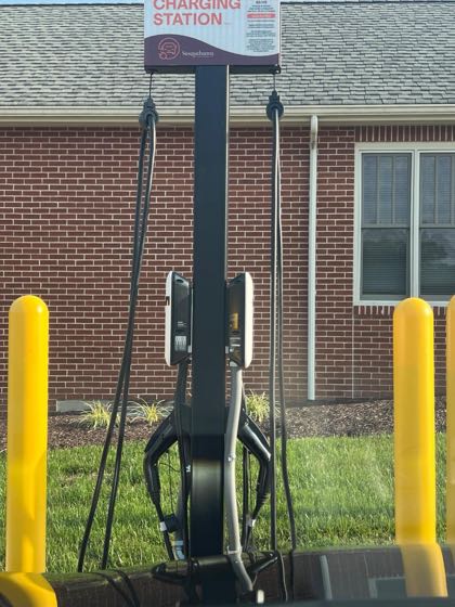 EV charger at Susquehanna University - 514 University Ave
