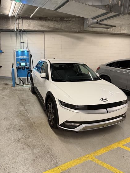 EV charger at Revel Fast Charging
