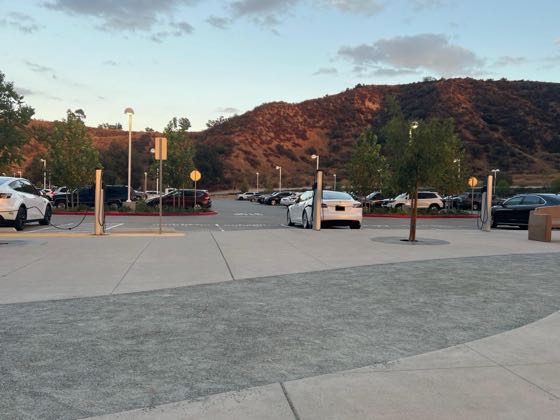EV charger at Central Park