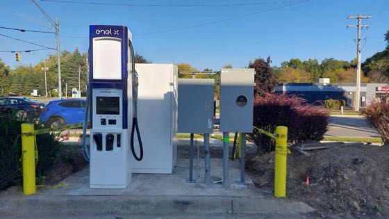 EV charger at BP East Lansing