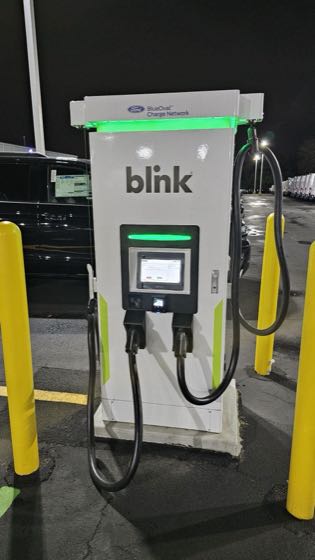 EV charger at Haggerty Ford