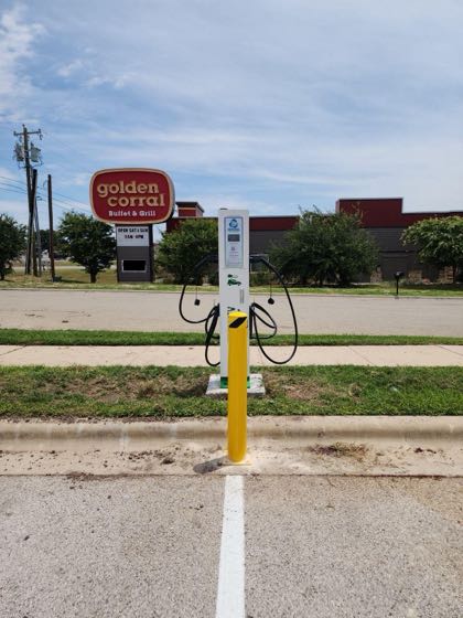 EV charger at Holiday Inn Temple-Belton by IHG