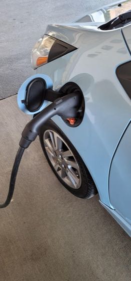 EV charger at Curry Auto Center