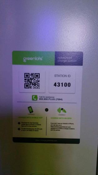 EV charger at Artic Anaheim - Lot A