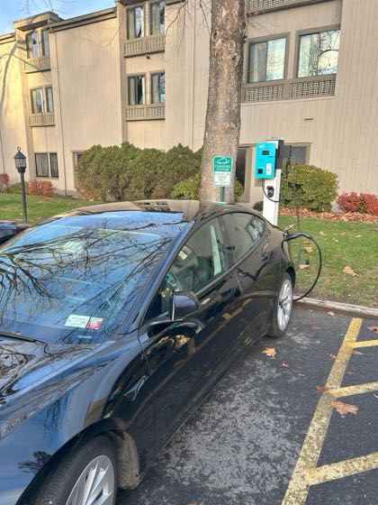 EV charger at Heritage Hotel