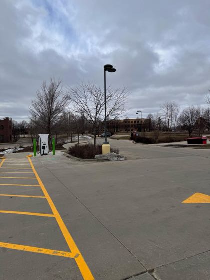 EV charger at Kwik Trip #187 Madison