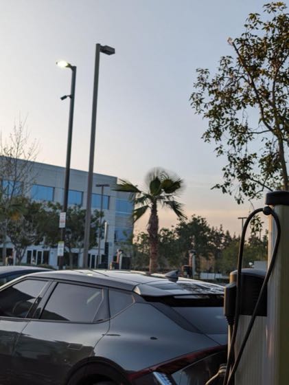 EV charger at Home2 Suites by Hilton