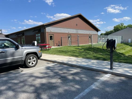 EV charger at Hero Pet Animal Hospital