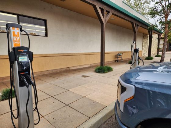 EV charger at Fairview Shopping Center - Rite Aid