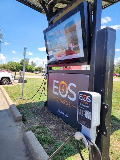 EV charger at EOS Gateway 05