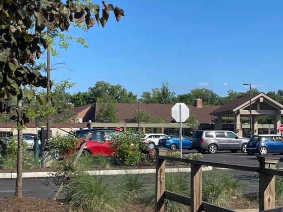 EV charger at Medford Leas