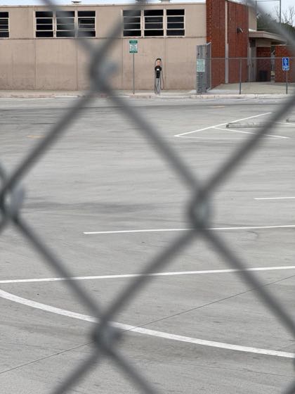 EV charger at Mayfair High School & Middle School