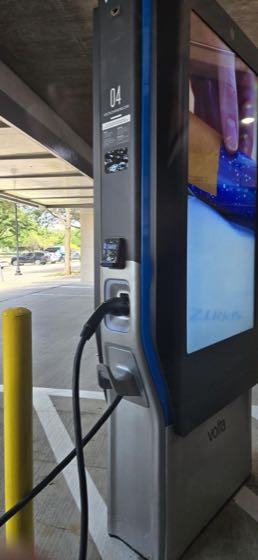 EV charger at Comerica Center - Garage Parking