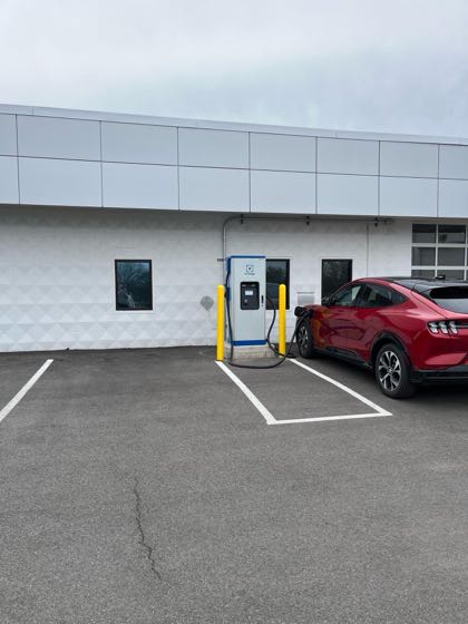 EV charger at Royal Chevrolet GMC